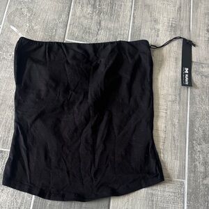 Elegant Black sleeveless tube top NWT